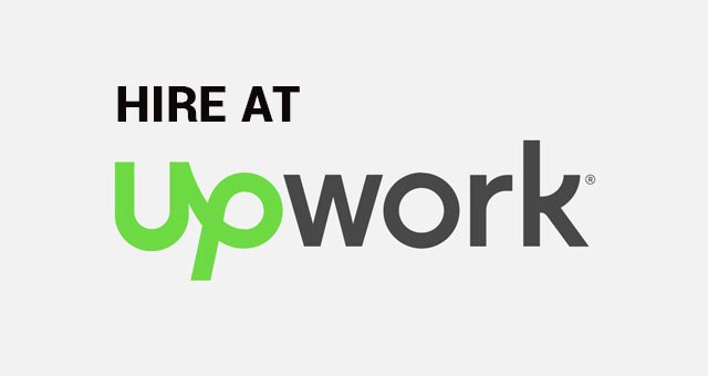 Hire at upwork